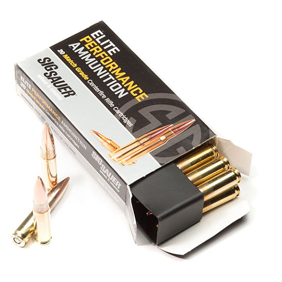 SIG AMMO 223REM 77GR ELITE OTM 20/25 - Ammunition